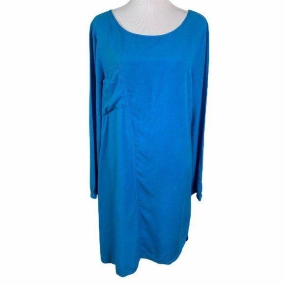 Porridge Long Sleeve Cutout Back Pocket Dress - Picture 2 of 9